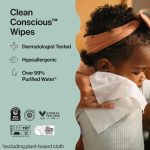 The Honest Company Hypoallergenic Multi-Use Baby Wipes for Sensitive Skin, Pattern Play, 720 Count - Image 5