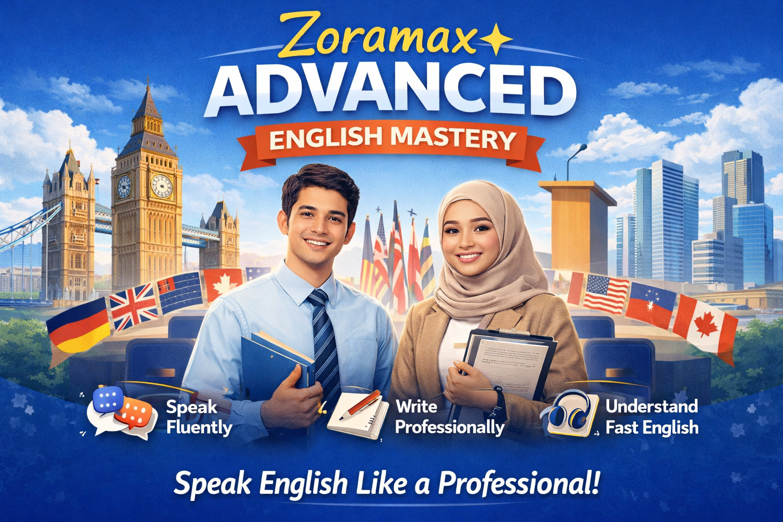 🚀 Zoramax Advanced English Mastery
